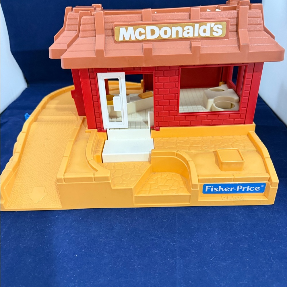 Vintage 1989 Fisher-Price McDonald’s Playset